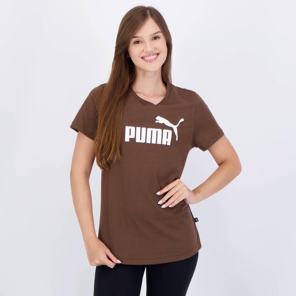 Camiseta Puma Logo Feminino
