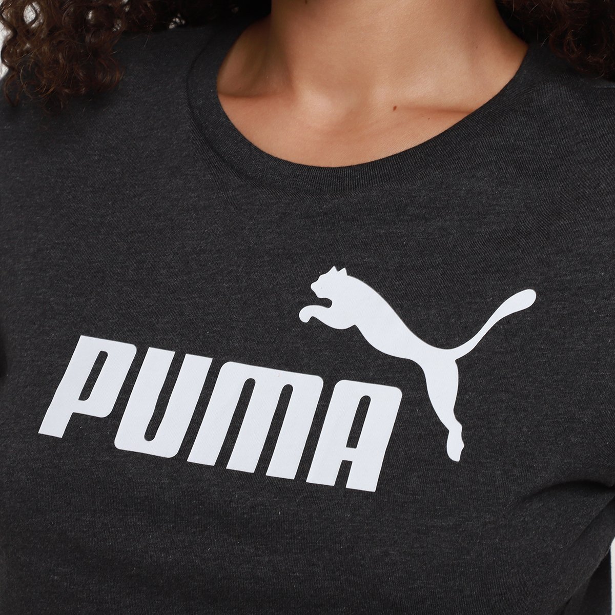 Camiseta Puma Logo N. 1 Feminina - 2