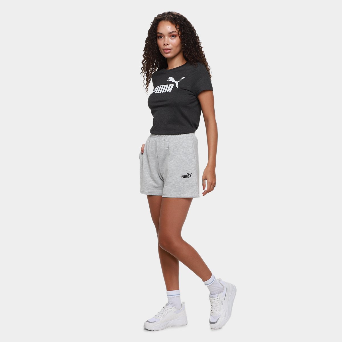 Camiseta Puma Logo N. 1 Feminina - 3