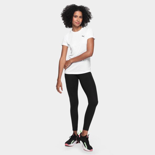 Camiseta Puma Logo Poly Feminina