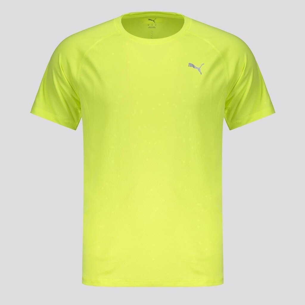 Camiseta Puma M Run Velocity AOP Amarela