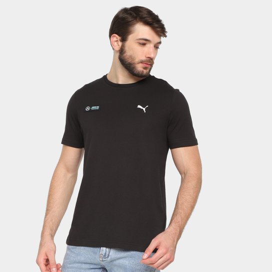 Camiseta Puma MAPF1 Logo Masculina - Preto é ruim? Camiseta Puma MAPF1 Logo Masculina - Preto é boa?