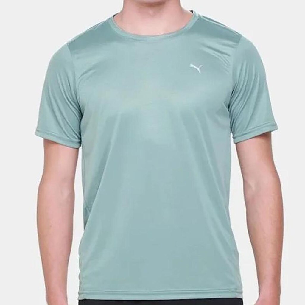 Camiseta Puma Masculina Performance SS Tee DryCELL Verde
