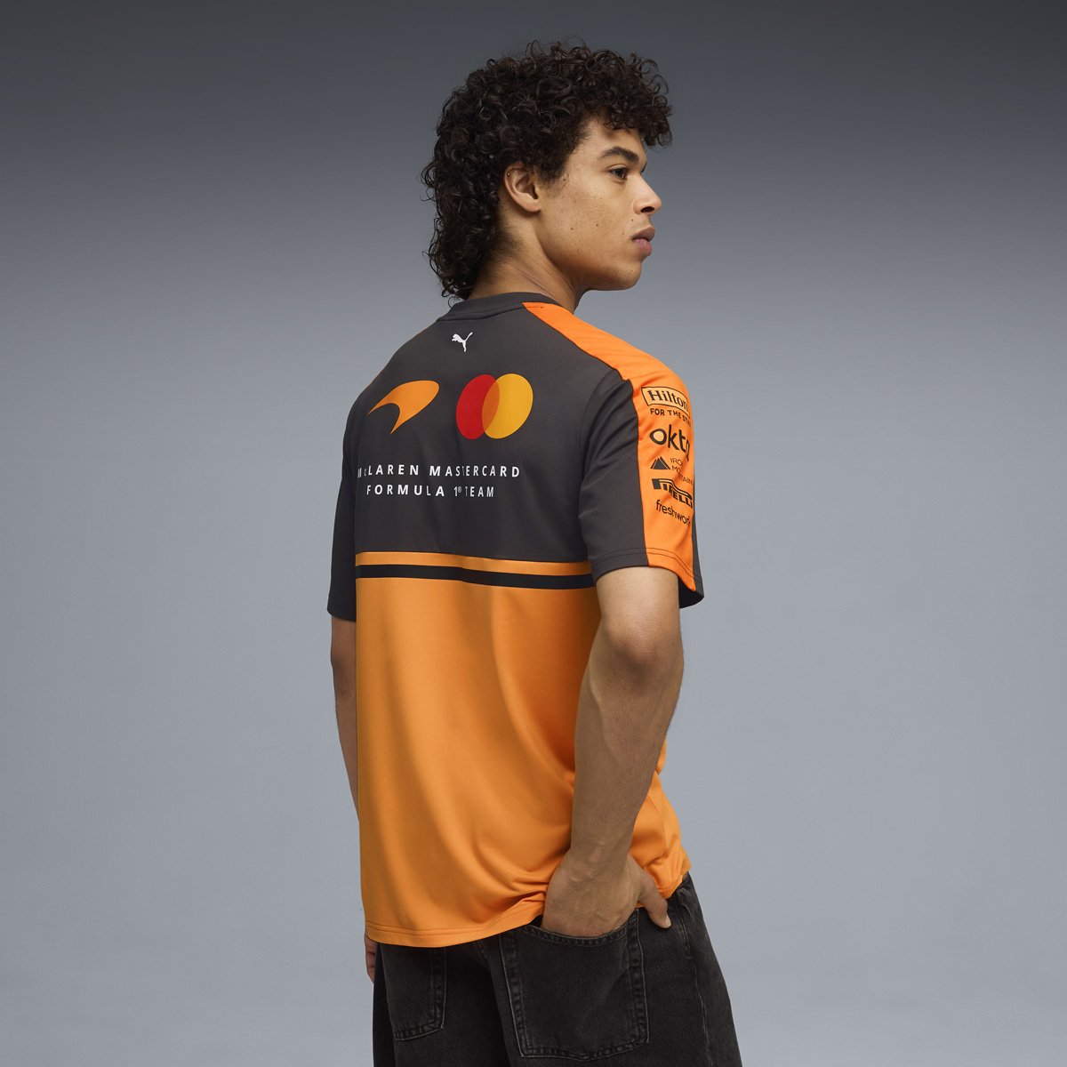 Camiseta Puma Mclaren Replica Masculina - 3