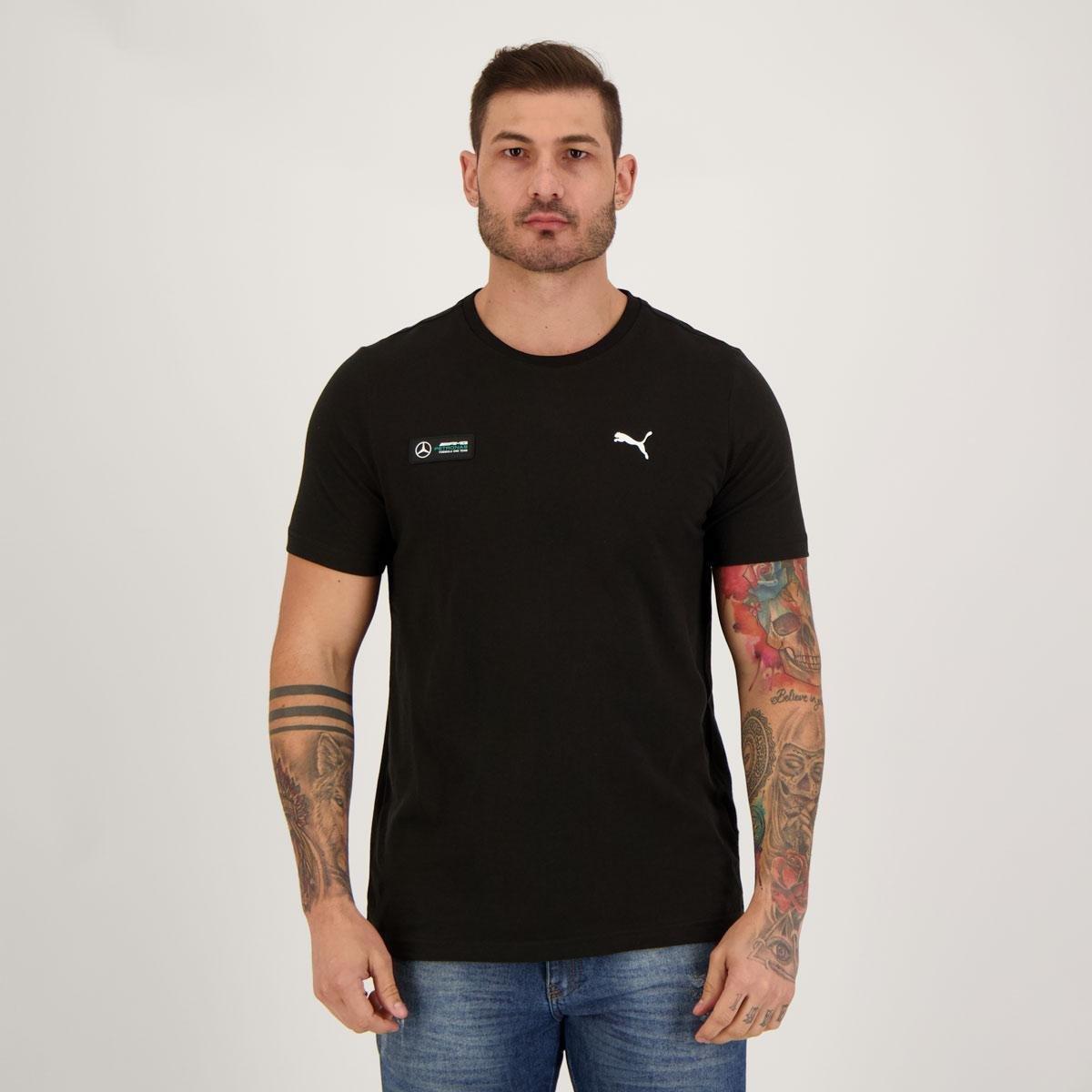 Camiseta Puma Mercedes AMG Petronas MAPF1 Preta