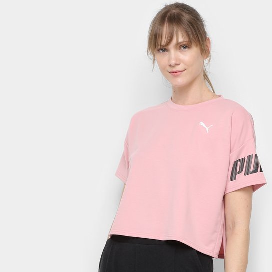 Camiseta Puma Modern Sport Sweat Feminina - Rosa