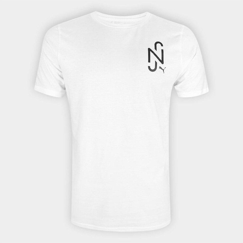 Camiseta Puma Neymar Jr Relaxed Fit Tee - Branca - Tam Gg