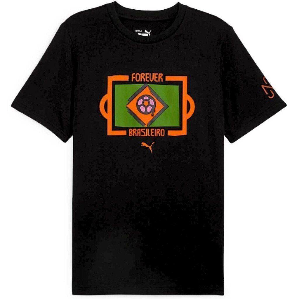 Camiseta Puma Neymar Jr Tee - Preto - Tam Gg