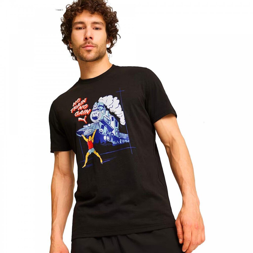 Camiseta Puma No Train No Gain Masculina