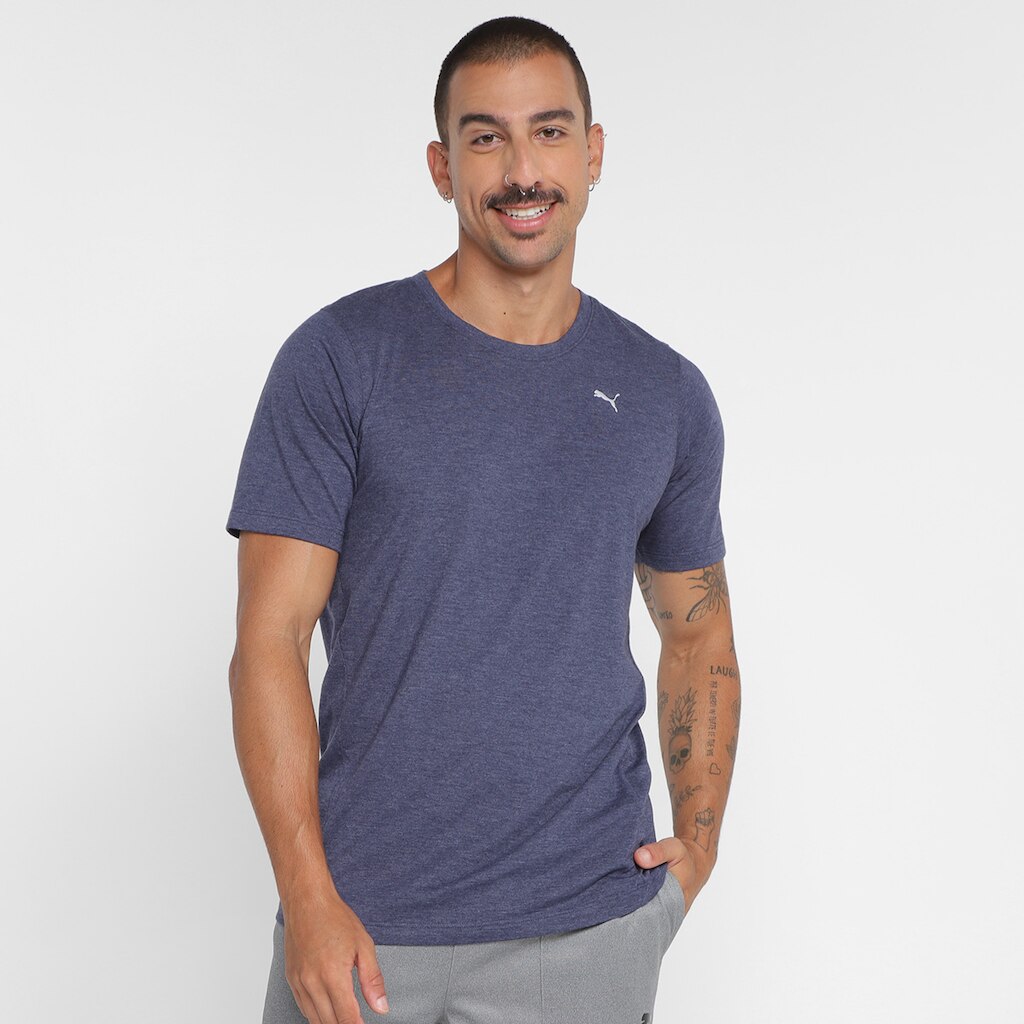 Camiseta Puma Performance Heather 22 Masculina