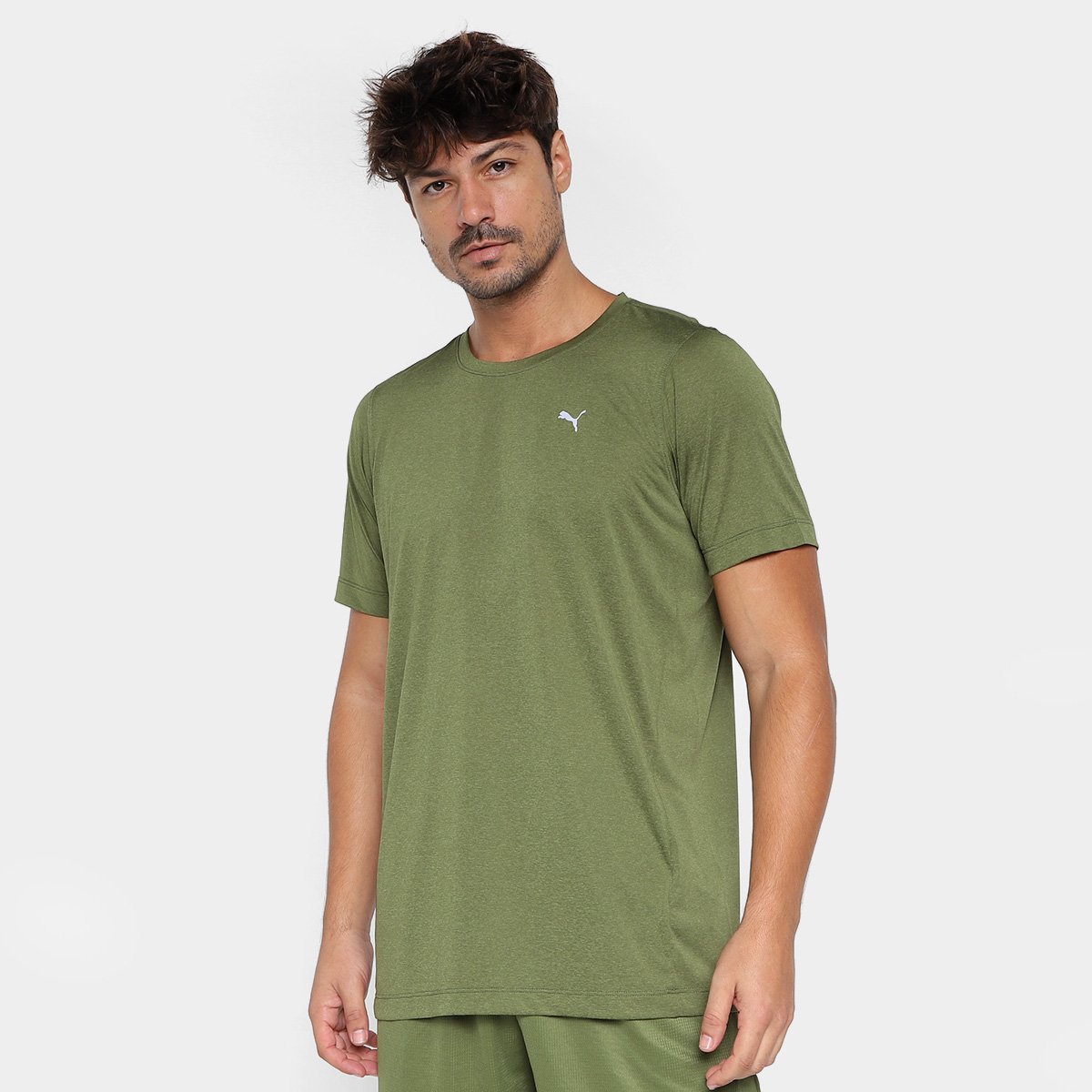 Camiseta Puma Performance Heather Masculina
