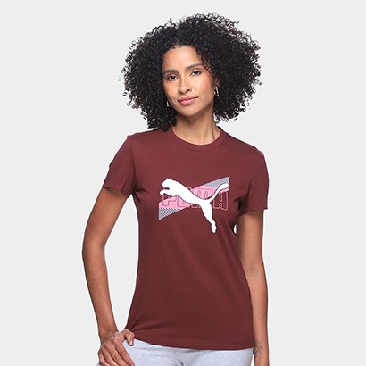 Camiseta Puma Power Graphic Feminina - Feminino