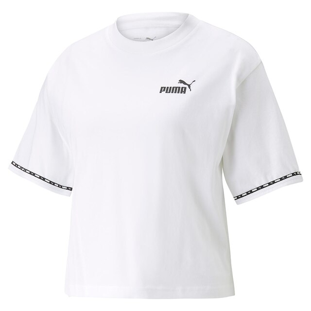 Menor preço em Camiseta Puma Power Tape Feminina - Branco