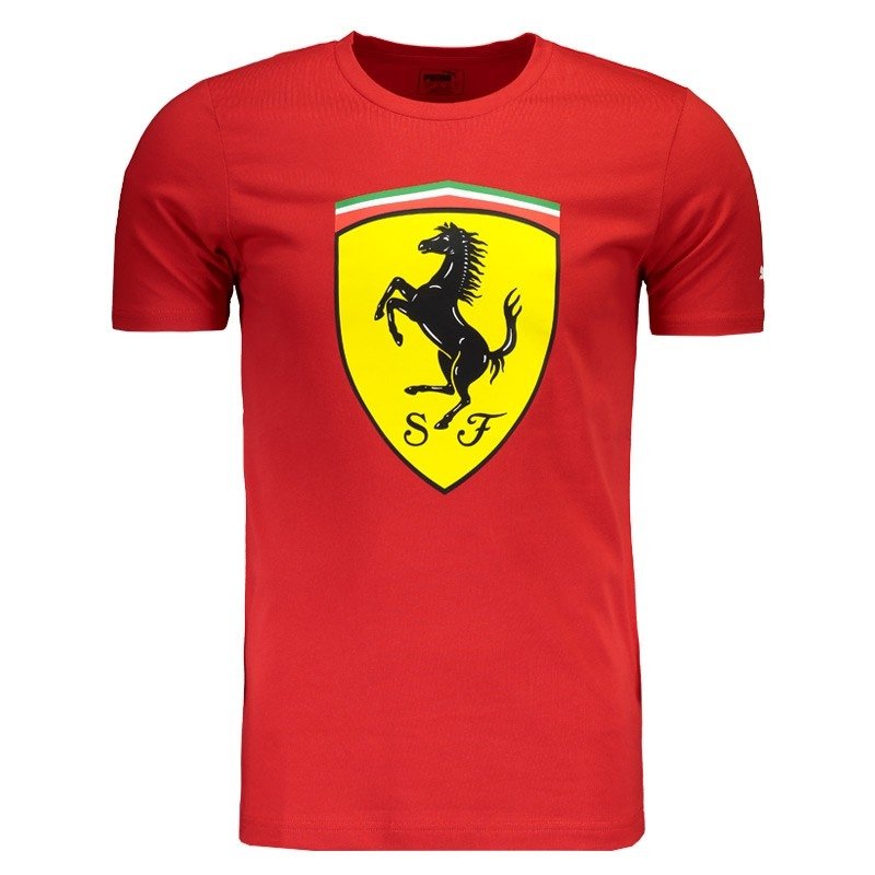 camisa vermelha ferrari