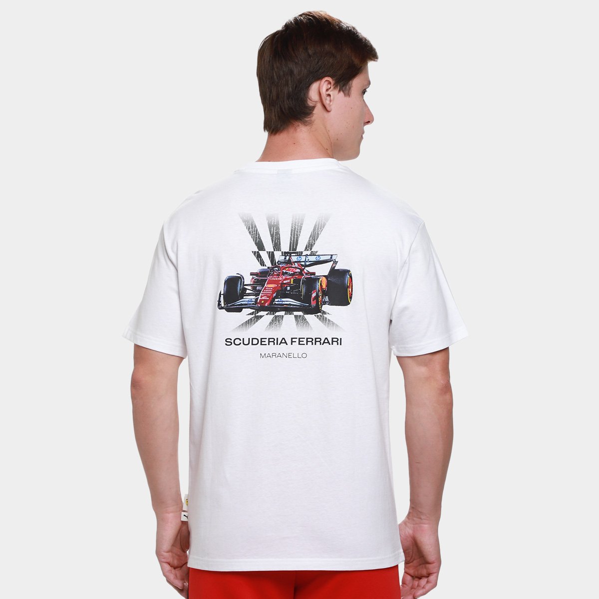 Camiseta Puma Scuderia Ferrari Masculina - 1