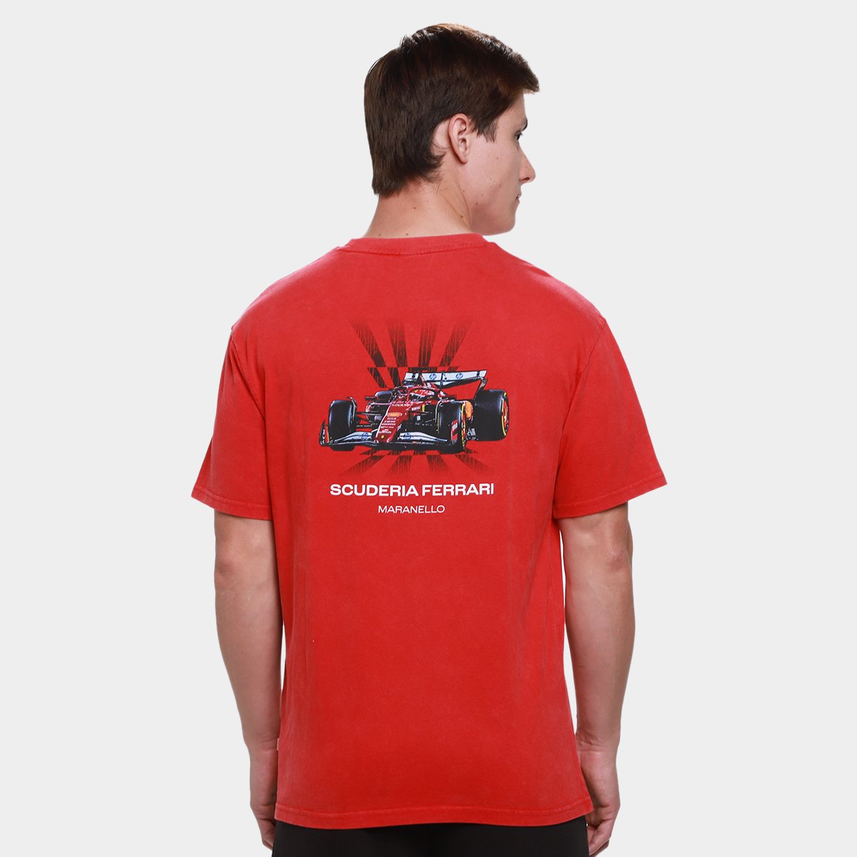 Camiseta Puma Scuderia Ferrari Masculina - 1