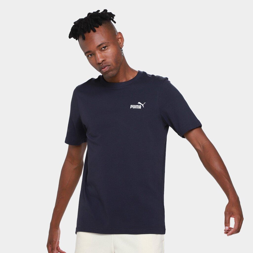 Camiseta Puma Small n. 1 Logo Masculina