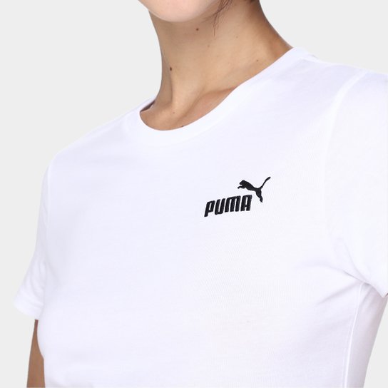 Camiseta Puma Small no. 1 Logo Feminina