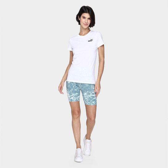 Camiseta Puma Small no. 1 Logo Feminina