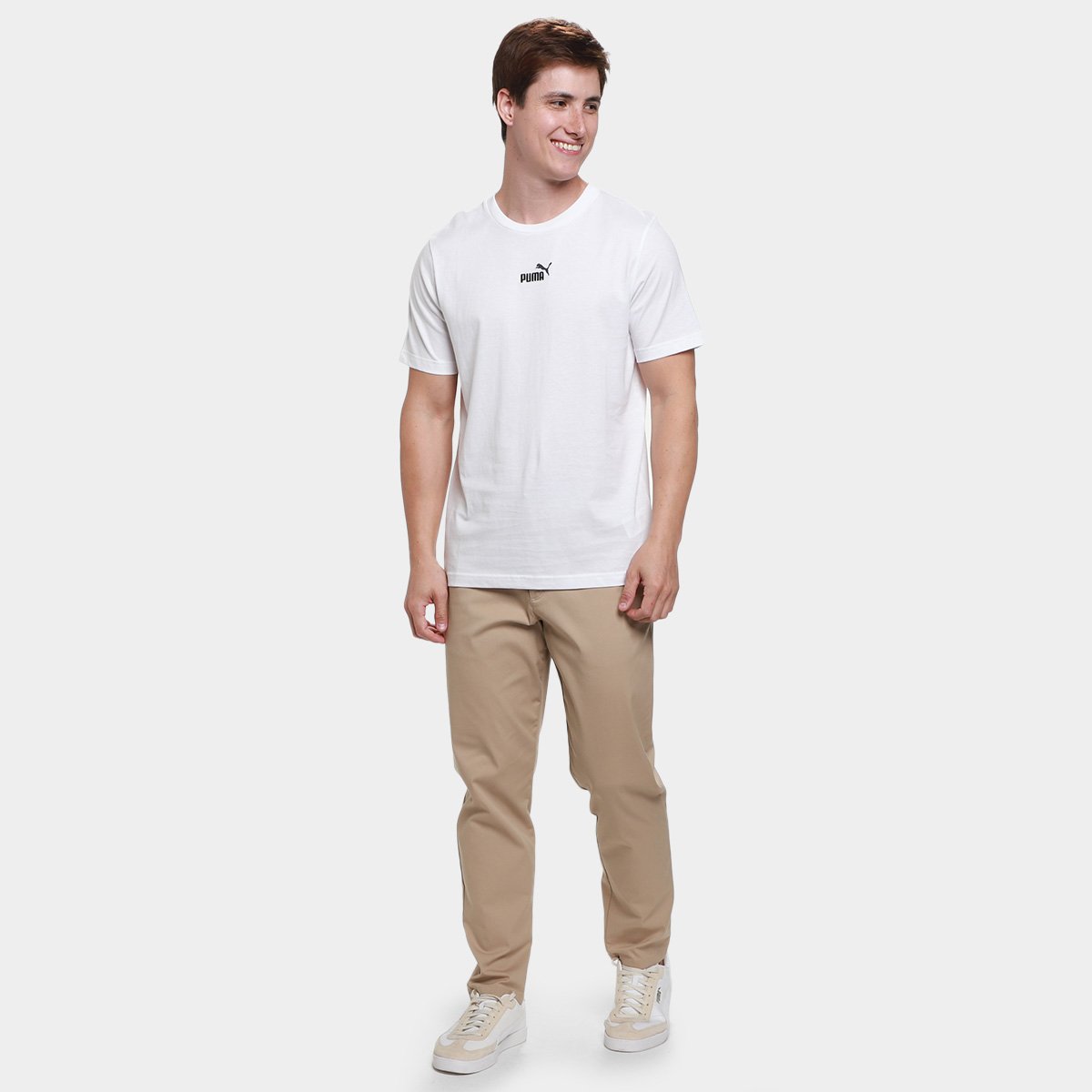 Camiseta Puma Small No.1 Centered Masculina - 3