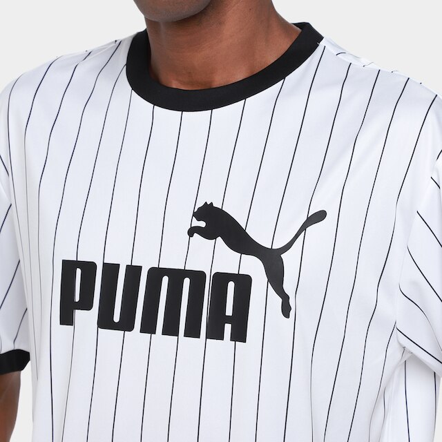 Camiseta Puma Striped Jersey Masculina
