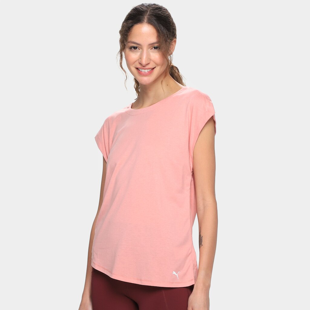 Camiseta Puma Studio Foundation Feminina