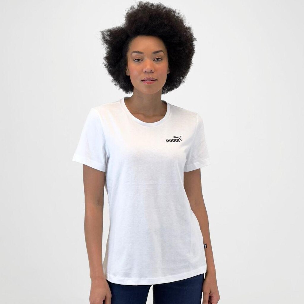 Camiseta Puma T-shirt Manga Curta Small Logo Tee