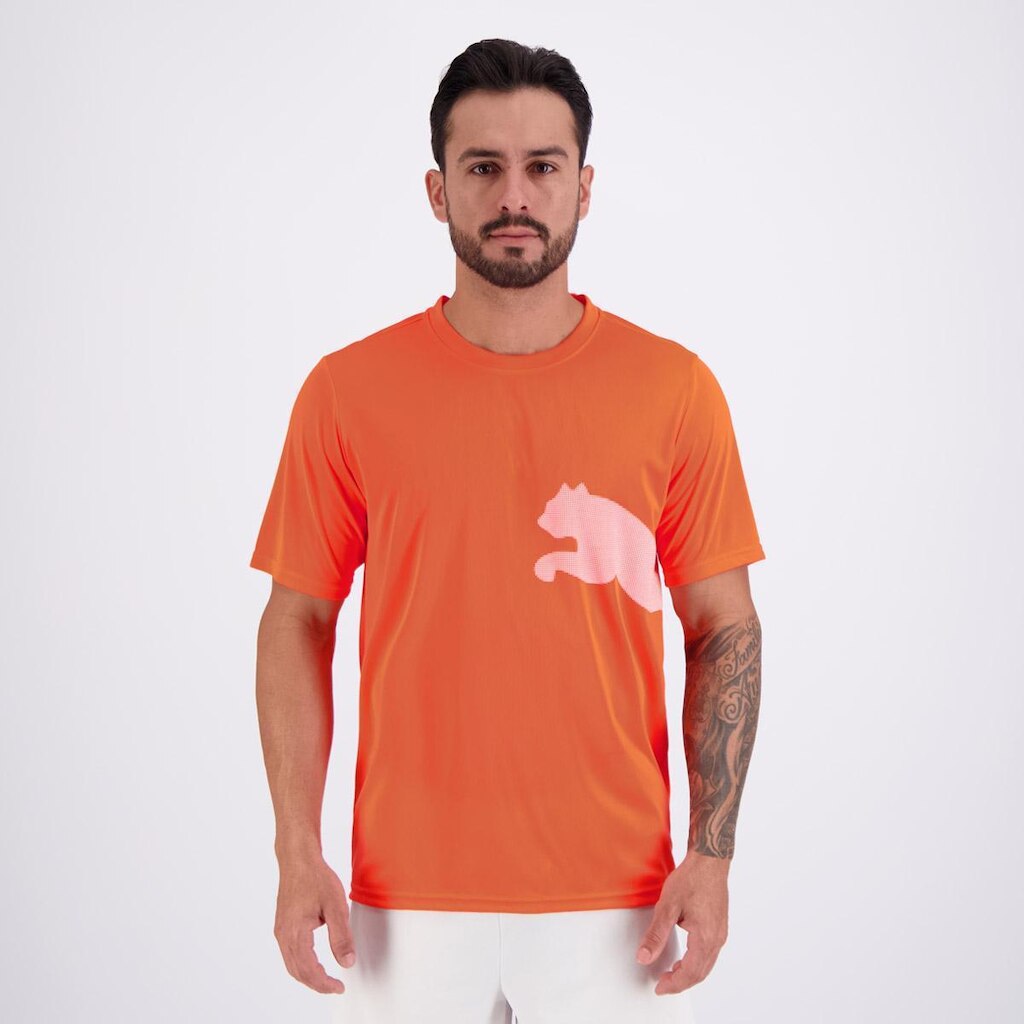 Camiseta Puma Tad Big Logo Masculina