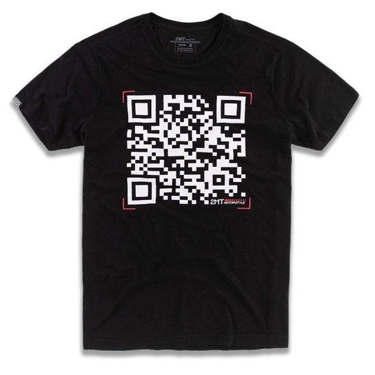 Camiseta Qr Code Masculina | Netshoes