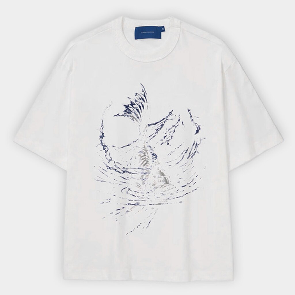 Camiseta Quadro Creations Fish Boxy
