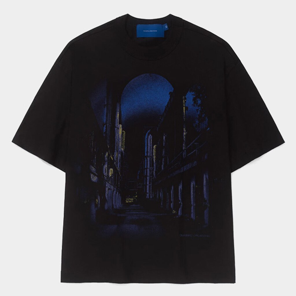 Camiseta Quadro Creations Industries Hall Boxy