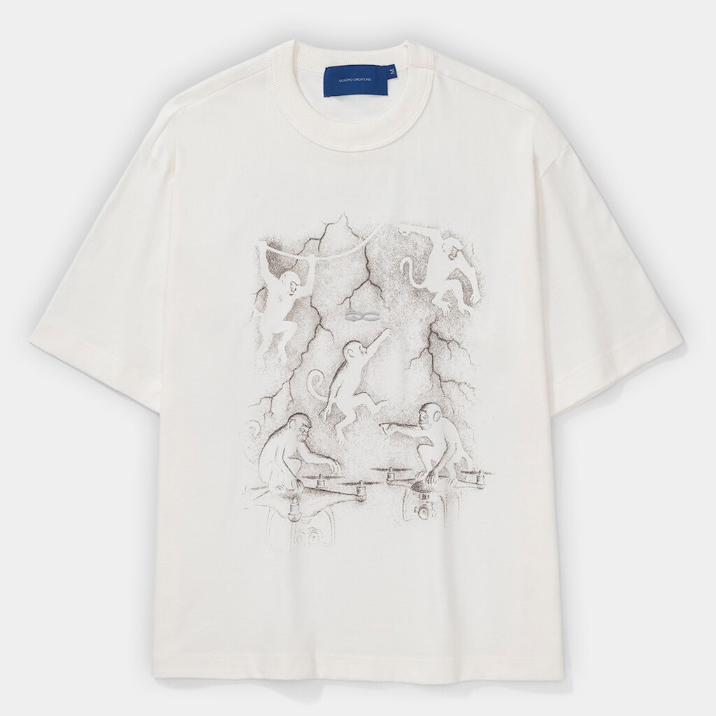 Camiseta Quadro Creations Monkeys