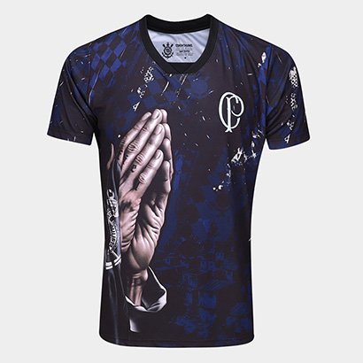 Camiseta Quebrada Corinthians Masculina - Masculino