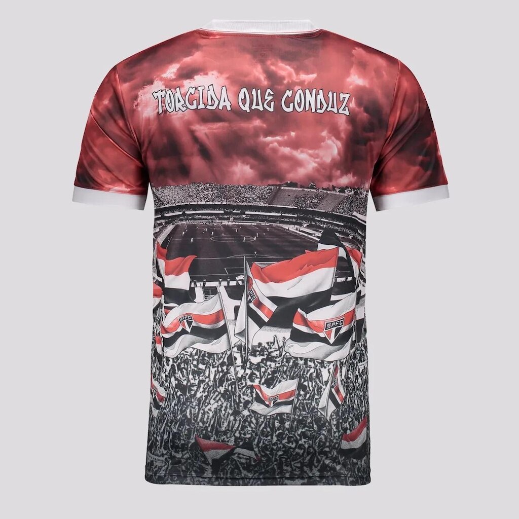 Camiseta Quebrada Sublimado São Paulo
