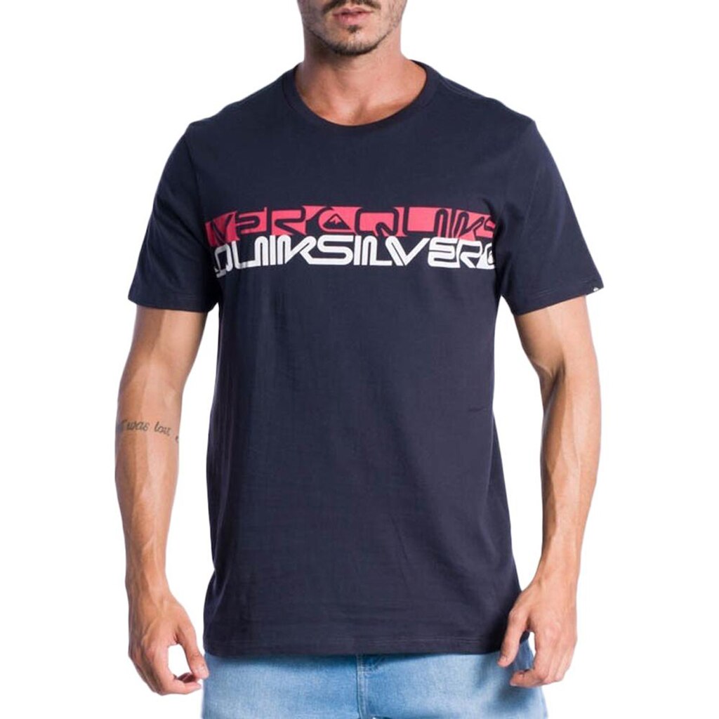 Camiseta Quiklsilver Word Block Masculina