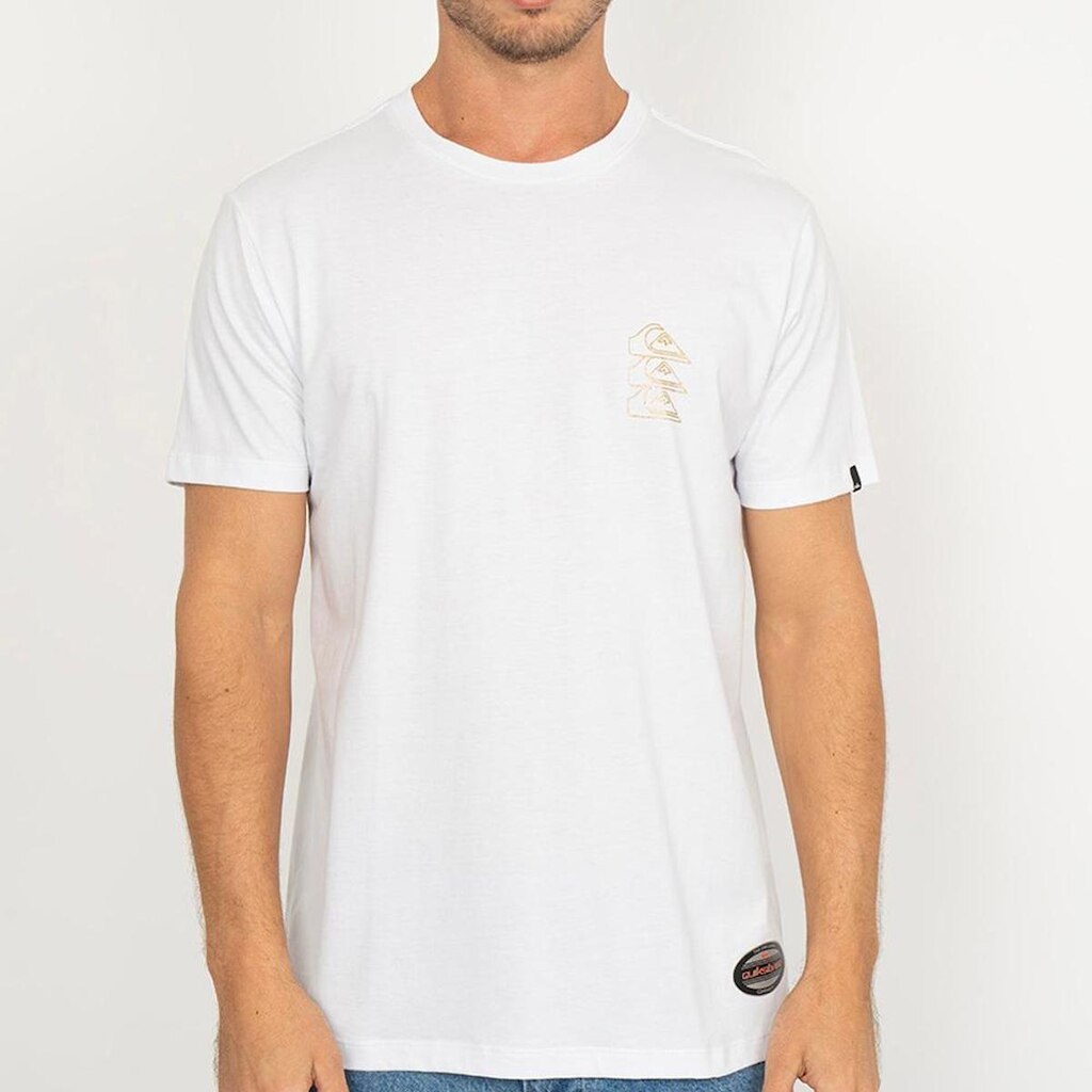 Camiseta Quiksilver Chrome Three Logo PS WT26