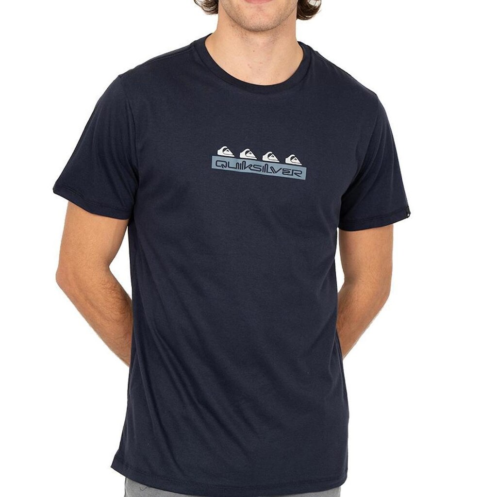 Camiseta Quiksilver Comp Check SM26 Masculina