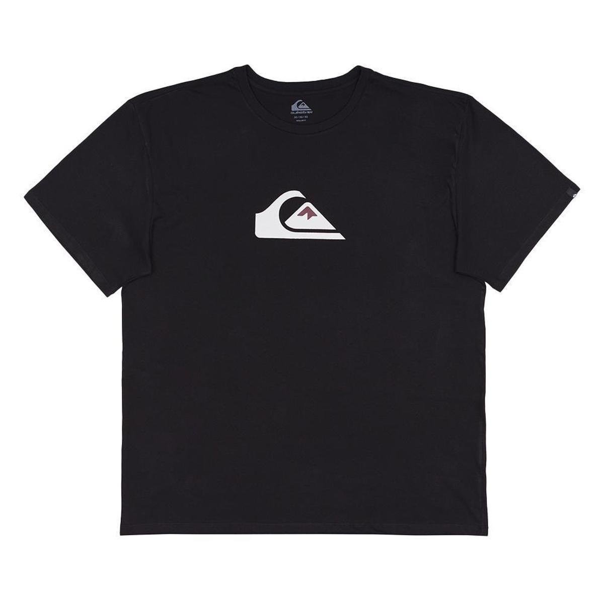 Camiseta Quiksilver Comp Logo Plus Size SM25 Masculina Menor preço em Camiseta Quiksilver Comp Logo Plus Size SM25 Masculina