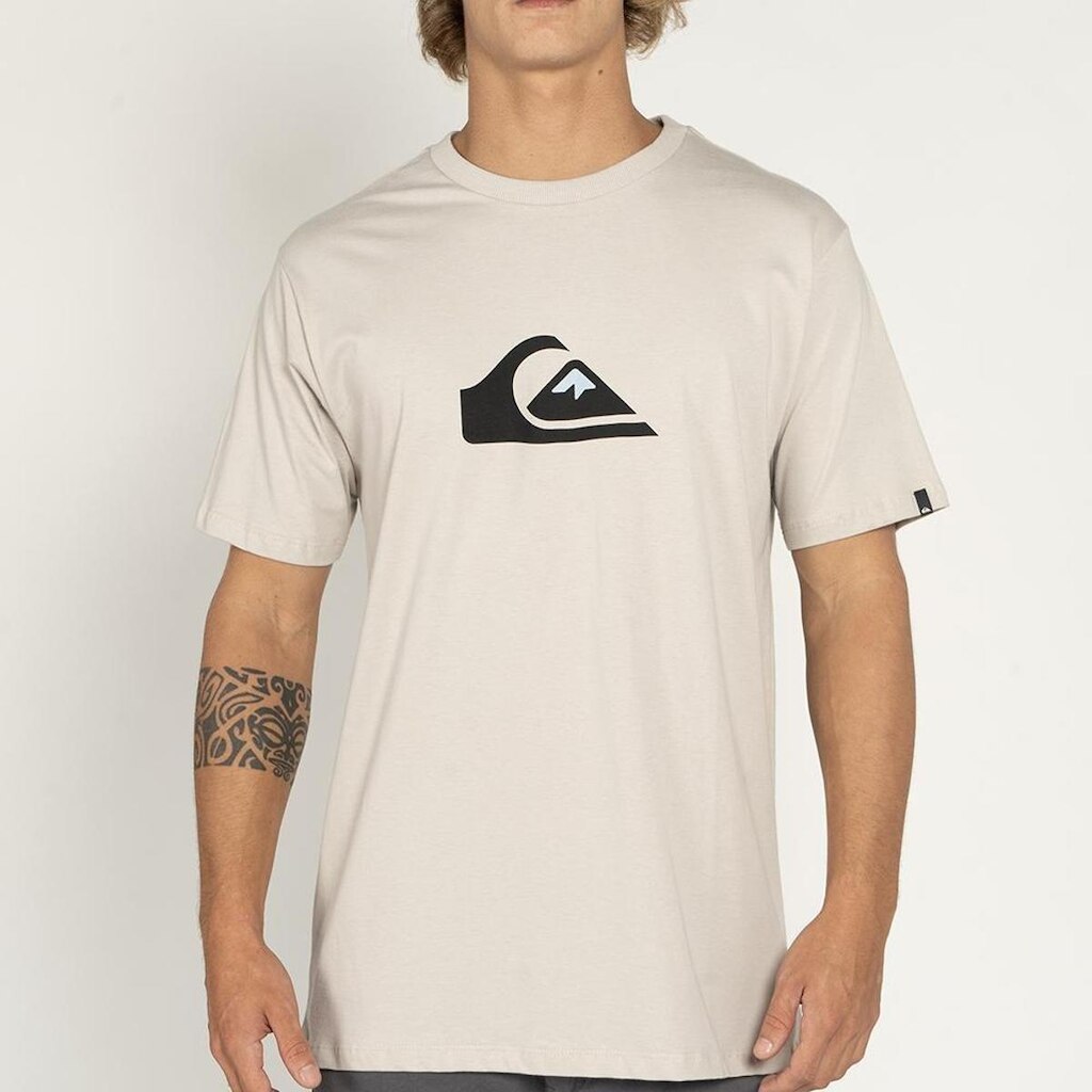 Camiseta Quiksilver Comp Logo Plus Size WT25