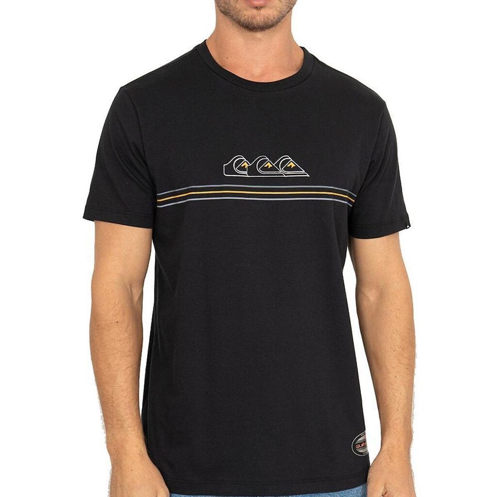 Camiseta Quiksilver Emb Three Logo WT26 Masculina