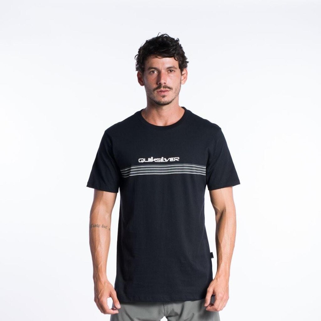 Camiseta Quiksilver Especial Logo Relevo