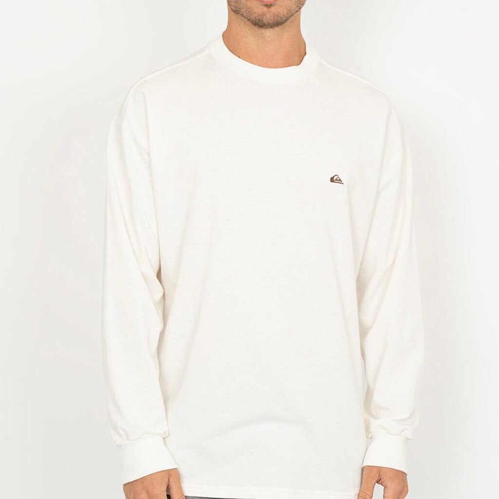 Camiseta Quiksilver Manga Longa Embroidery Over