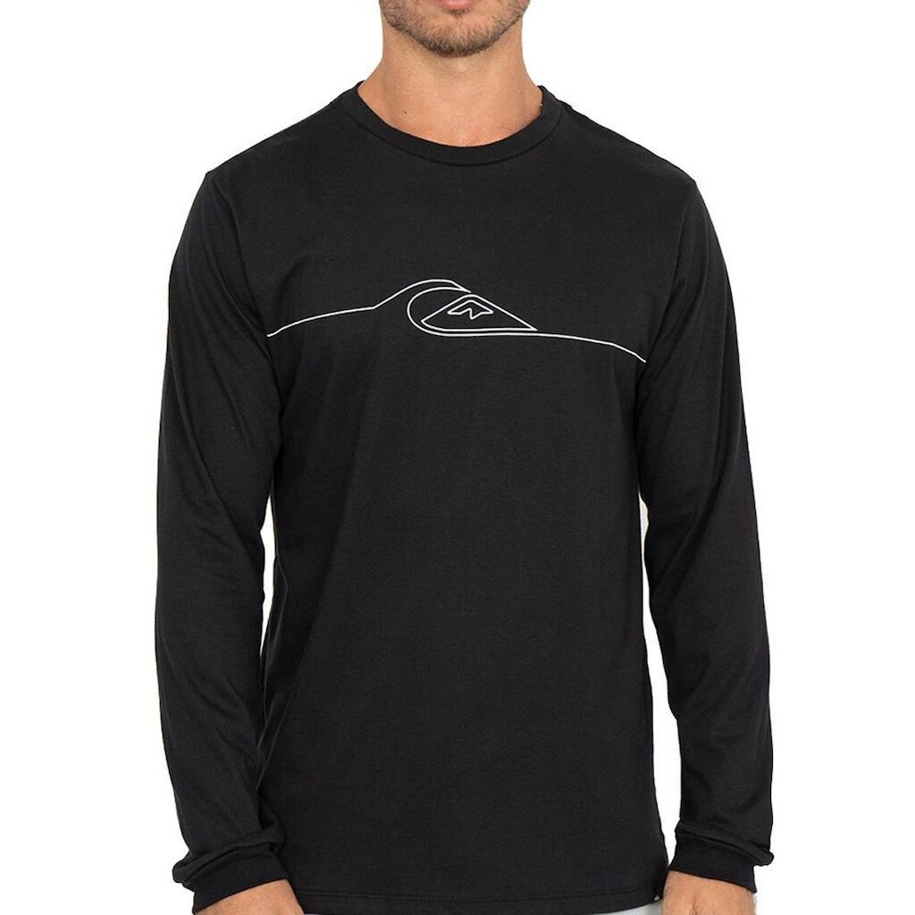Camiseta Quiksilver Manga Longa New Lines I WT26