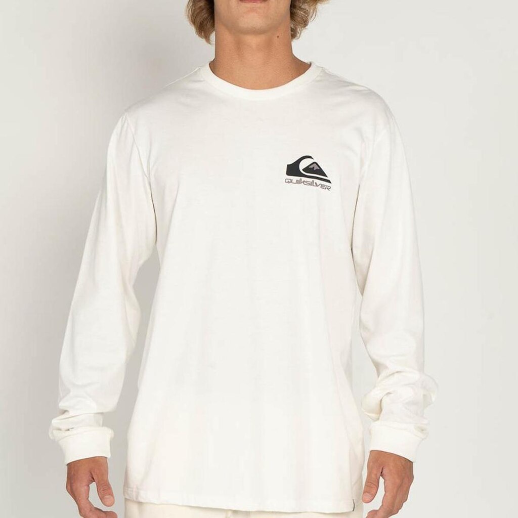 Camiseta Quiksilver Manga Longa Omni Logo WT25