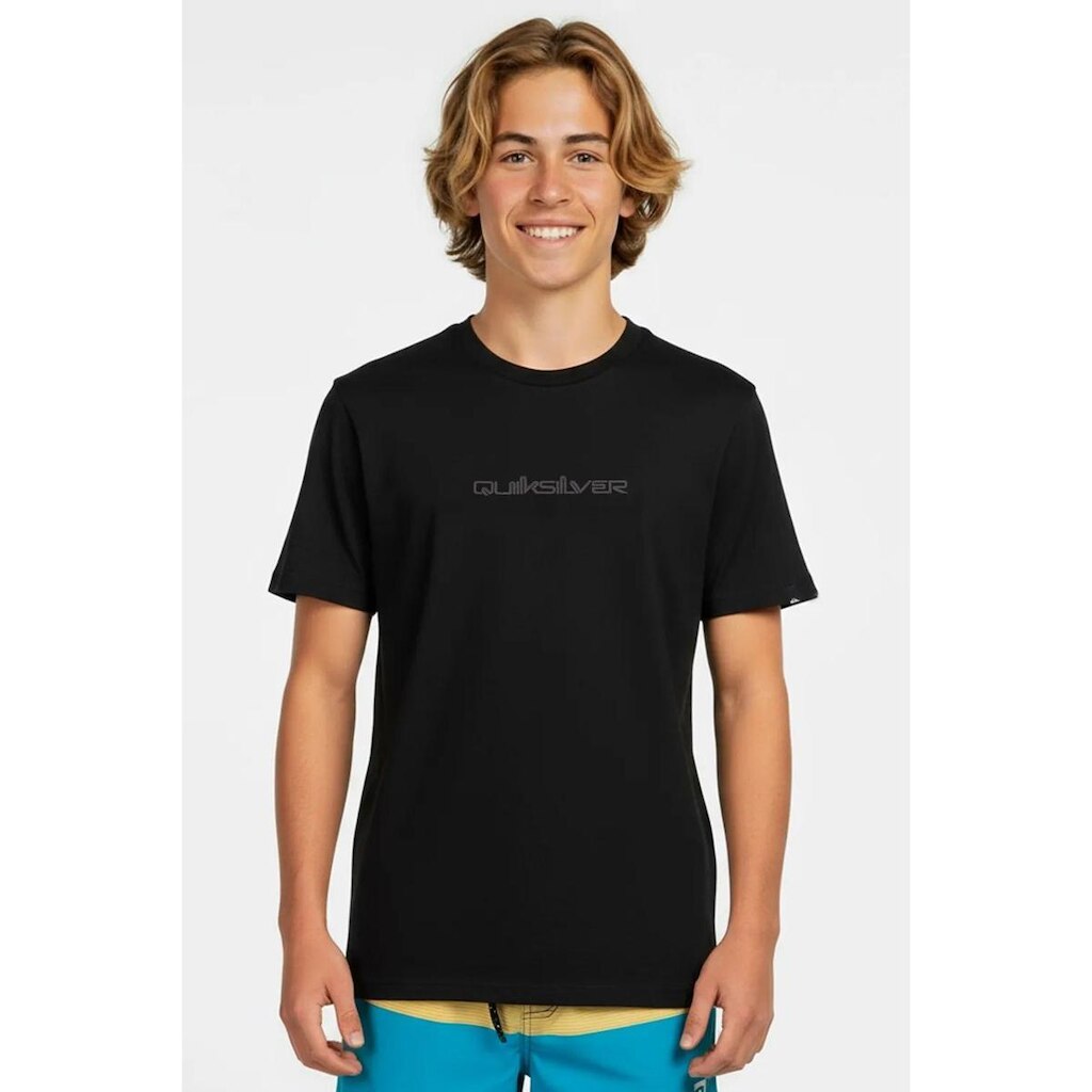 Camiseta Quiksilver Omni Font Black