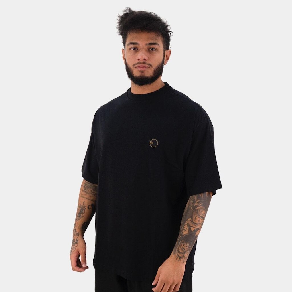 Camiseta Quiksilver Patch Over Masculino