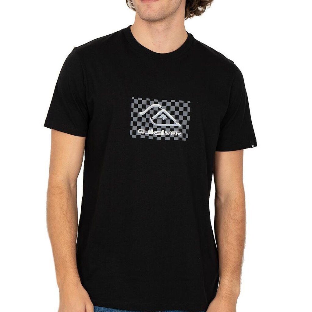 Camiseta Quiksilver Quik Checker SM26 Masculina