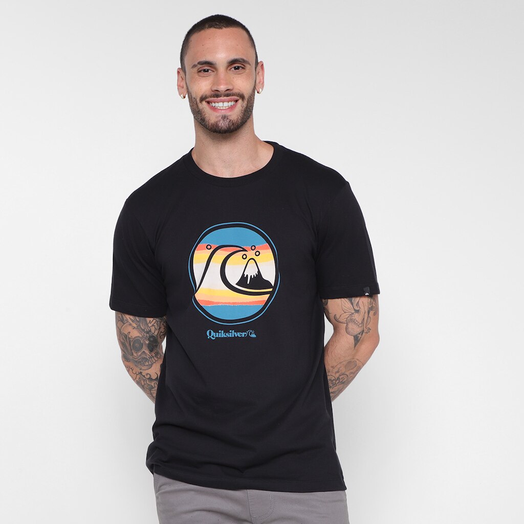 Camiseta Quiksilver Resin Tint Masculina