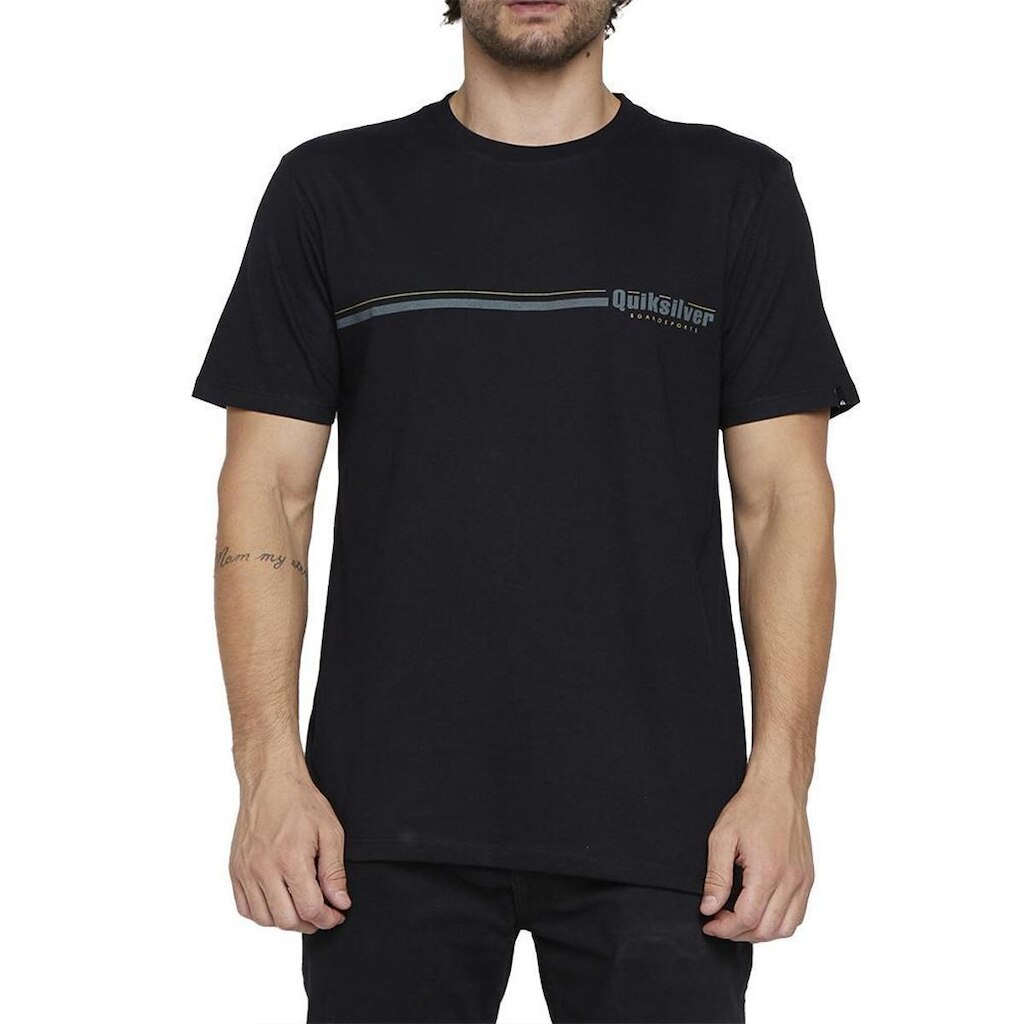 Camiseta Quiksilver Speed Stripe SM25 Masculina