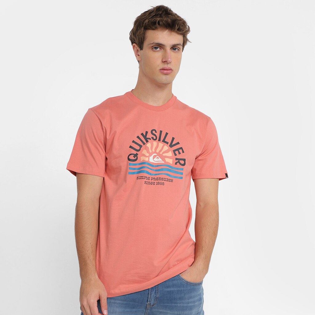 Camiseta Quiksilver Sunset Mind Masculina